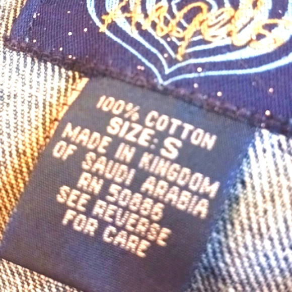 Vintage denim jacket & pants/belt set. Brand- Angel's.. New,see description - Picture 5 of 15